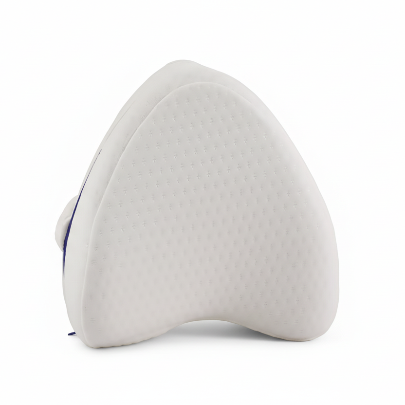 Coussin de genoux orthopédique ergonomique pour dormir sur le côté et soulager la pression sur les hanches et le bas du dos