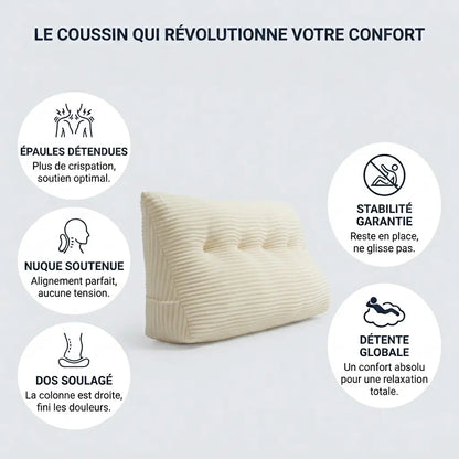 Bénéfices du coussin tête de lit.