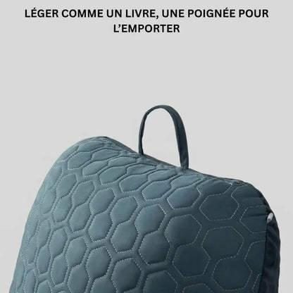 Coussin de lecture confort pro léger et facile à déplacer — confort optimal au lit ou sur le canapé sans encombrement.
