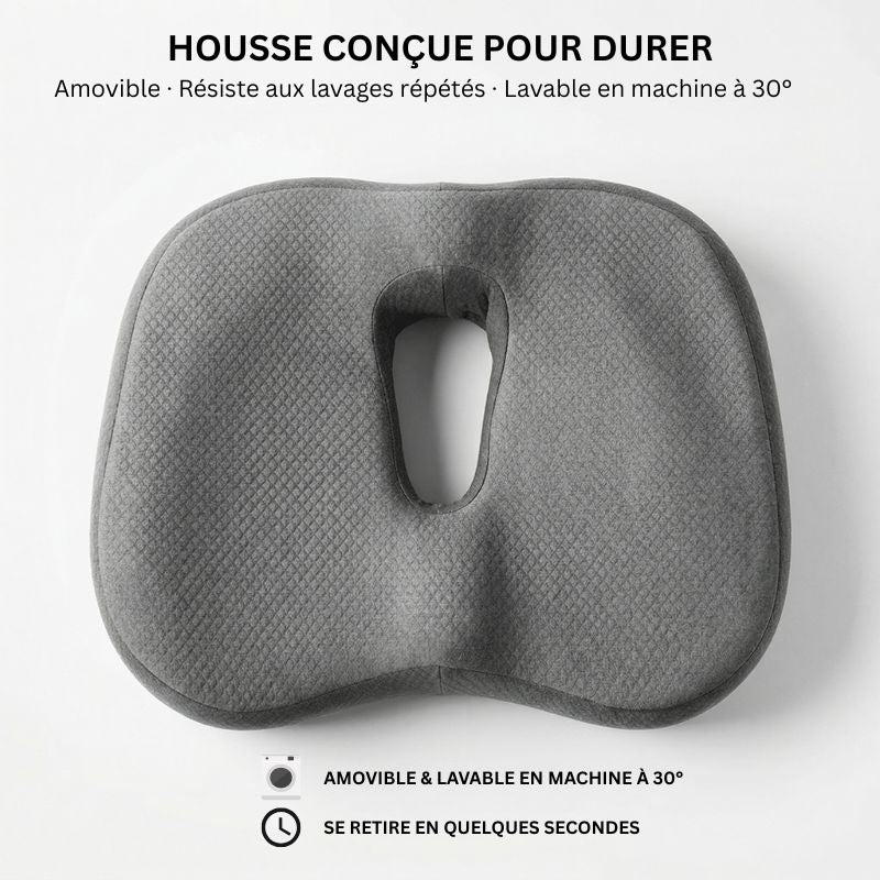 Housse amovible coussin pour chaise de bureau lavable machine