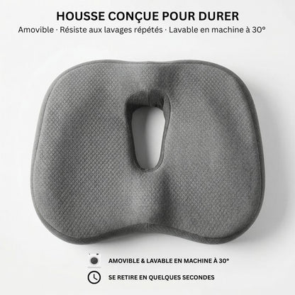 Housse amovible coussin pour chaise de bureau lavable machine