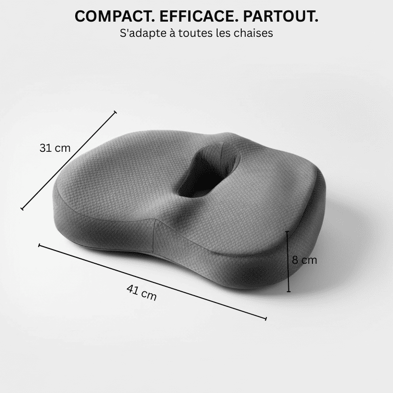 Coussin pour chaise de bureau dimensions 41x31x8cm